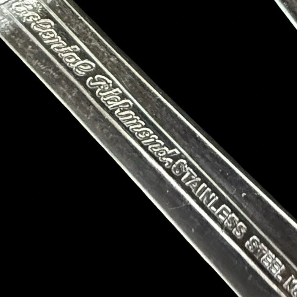 EKCO ETERNA Colonial Richmond 3 Prong Stainless Steel Dinner Forks Lot Of 8